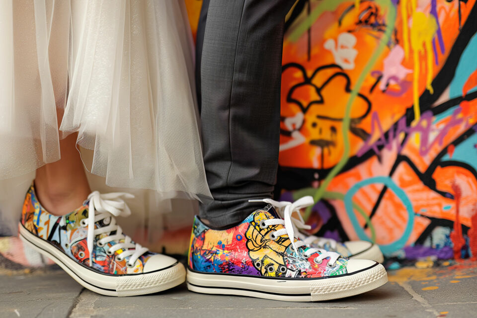 Adobe Stock -&nbsp; Photo d'illustration -&nbsp;&nbsp;Un mariage sur le thème du street art est une explosion de couleurs, de créativité et d’audace. C’est parfait pour un couple qui veut casser les codes et offrir à ses invités une expérience artistique et urbaine.