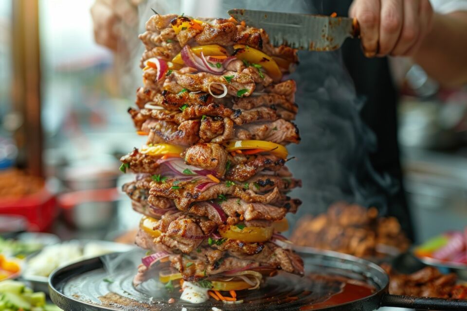 Adobe Stock - Photo d'illustration -  L’odeur des herbes, la viande qui dore doucement, la convivialité d’un banquet à ciel ouvert… Et si votre mariage champêtre se transformait en festin inoubliable grâce à une rôtissoire géante ?