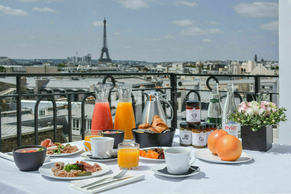 ABC Salles – DR - La maison Astor à Paris avec sa terrasse panoramique est un excellent choix pour partager un bon café le matin entre collègue avant de plonger dans la journée de travail.