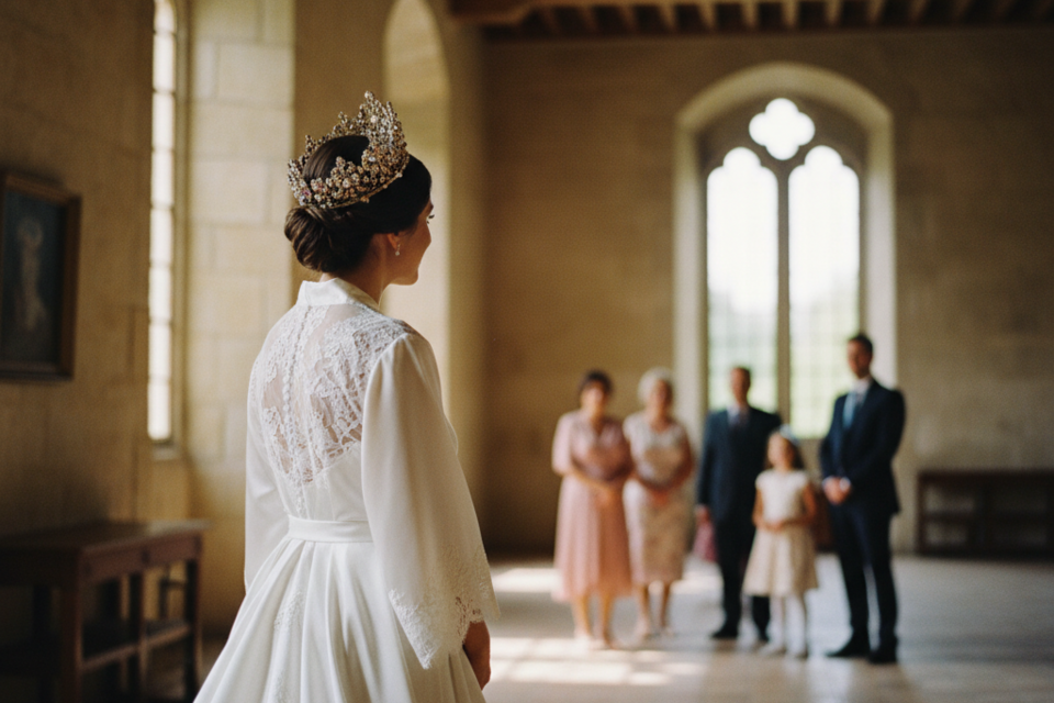 : Les couronnes et le diadème, ils sont les outils qui sublime la tenue de la mariée sans exception