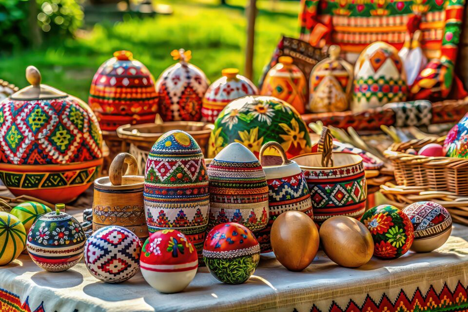 Adobe Stock – Photo d’illustration - Couleurs éclatantes, motifs symboliques et savoir-faire ancestral : les pysanky ukrainiens transforment l’œuf en œuvre d’art, entre protection, amour éternel et poésie décorative.