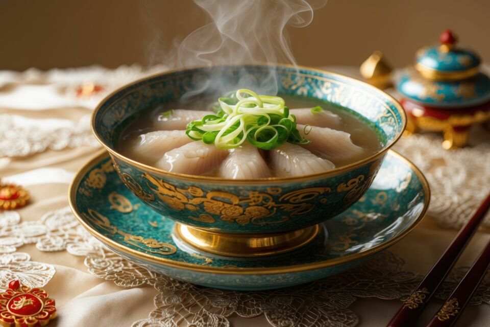 Adobe Stock -&nbsp; Photo d'illustration -&nbsp;&nbsp;Servie lors des mariages chinois, la soupe aux graines de lotus symbolise fertilité et harmonie conjugale, mêlant tradition, douceur et vœux de prospérité pour les jeunes époux.
