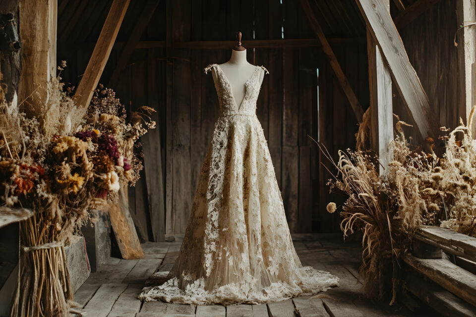 Adobe stock - Photo d'illustration - La robe bohème, héritière des esprits libres, incarne le romantisme champêtre et l’authenticité des mariages naturels et poétiques.