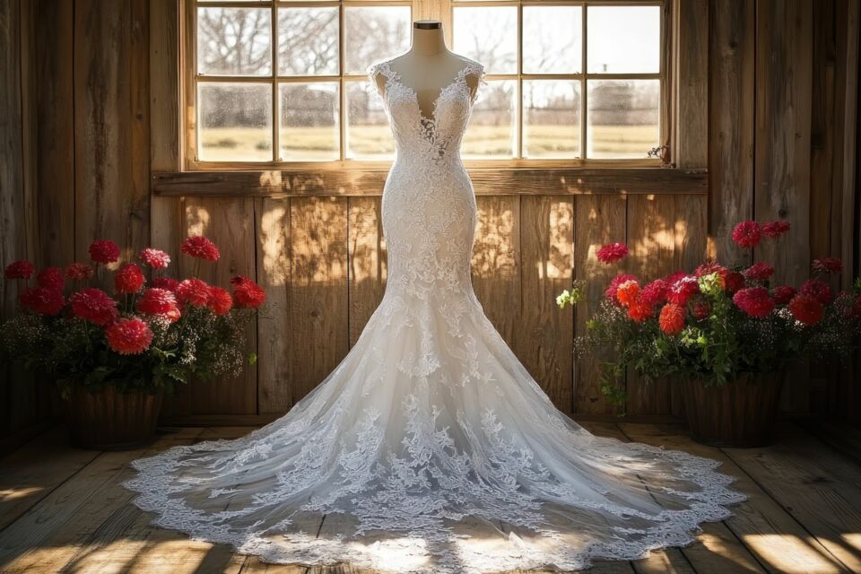 Adobe Stock - Photo d'illustration - Tel un choux sculpté dans la soie, la robe sirène épouse chaque courbe avec grâce, sublimant la silhouette de la mariée dans un écrin de raffinement, d’élégance et de sensualité.