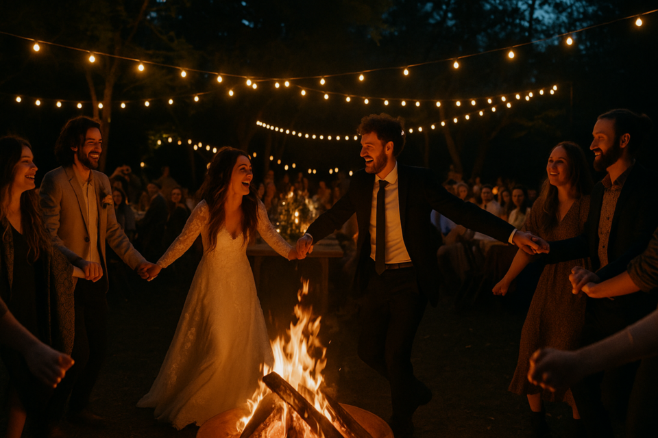 GPT - Photo d'illustration -&nbsp;Entre feu, fleurs et sortilèges bienveillants, le sabbat chic transforme le mariage en rituel de lumière et de partage. Une célébration où la magie unit les âmes.