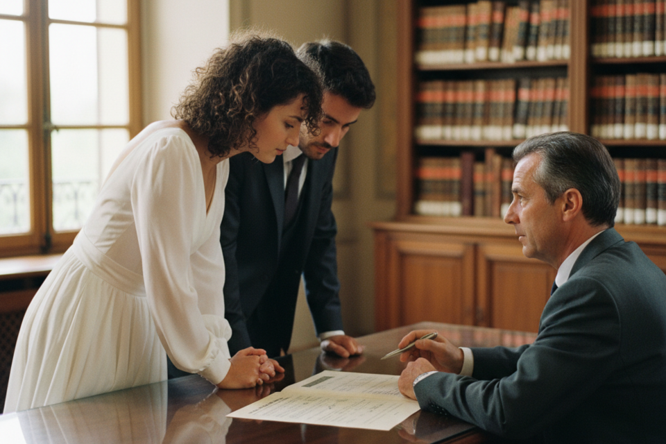 &nbsp;&nbsp;Consulter un notaire avant le mariage permet d’aborder les questions patrimoniales, anticiper les imprévus et choisir le régime matrimonial adapté, renforçant ainsi la confiance et la stabilité du couple.&nbsp;