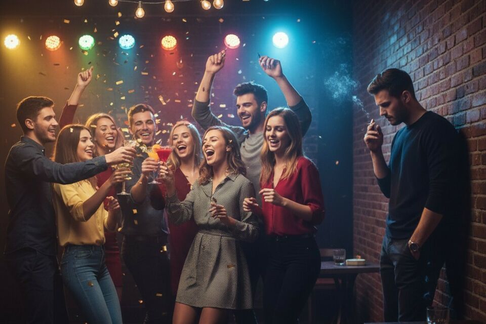 Gemini - Photo d'illustration - La cigarette s’éteint, mais la convivialité, elle, s’enflamme autrement. La fête respire, les conversations s’allongent, les souvenirs restent — sans fumée, mais pas sans chaleur.