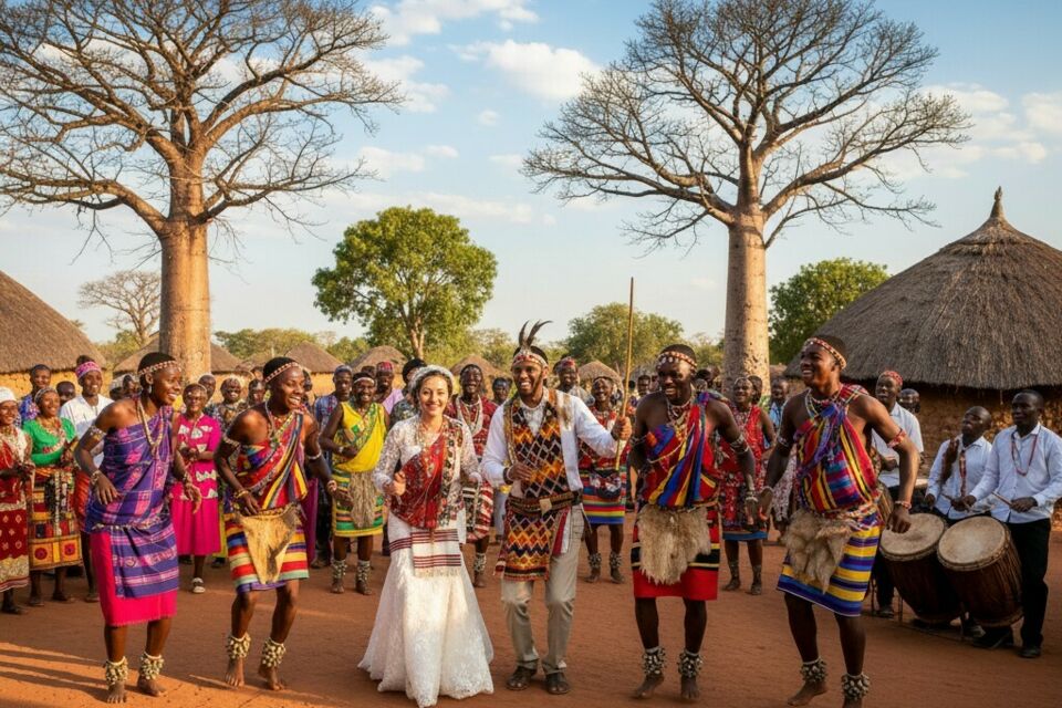 Gemini -&nbsp; Photo d'illustration -&nbsp;&nbsp;Au Zimbabwe, les danses de mariage  sont un animation nuptiale vibrant où rythme, énergie et tradition s’unissent pour célébrer l’amour et la communauté.