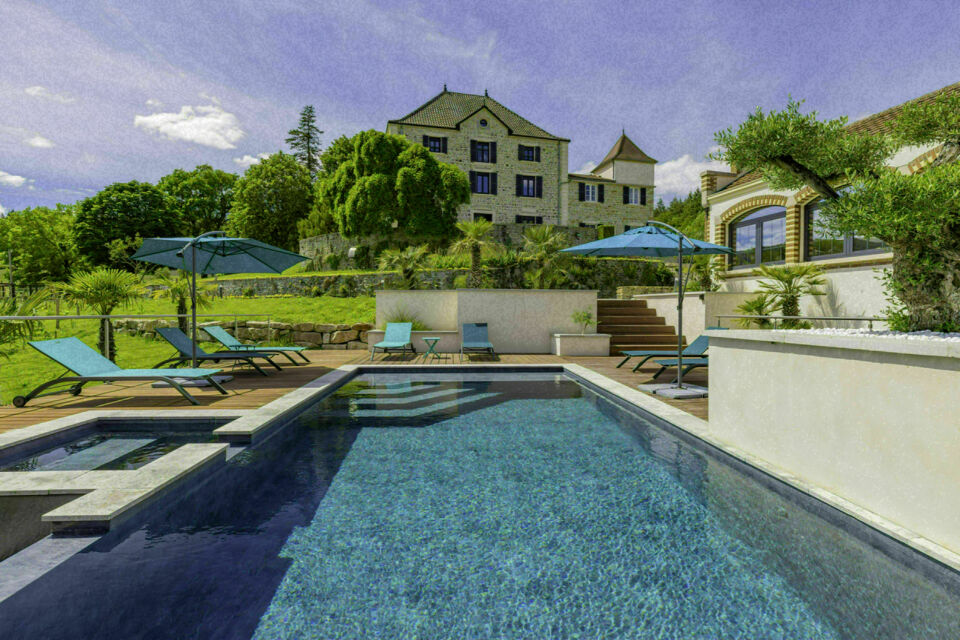 ABC Salles – DR - Entre pierre, nature et lumière, la Demeure les Arbillons offre un écrin intimiste où célébrer chaque instant comme un souvenir précieux.