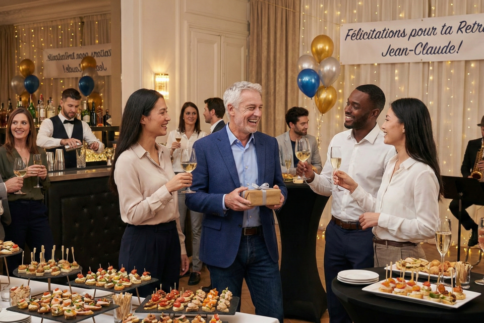 Gemini – Photo d’illustration - Quand un collaborateur tourne la page, l’entreprise écrit la dernière avec lui : célébrer la retraite, c’est honorer toute une histoire.