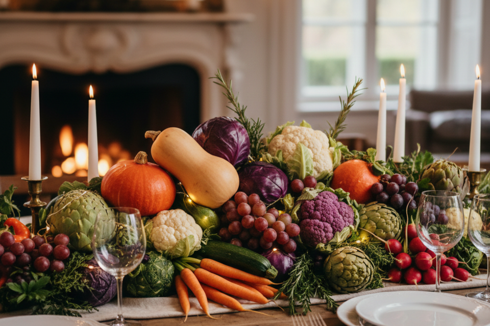 Gemini, photo d'illustration : Veggie Centerpiece s’impose comme la décoration de table idéale pour les événements d’aujourd’hui. Chic, économique, responsable et adaptable à tous les styles de salles de réception, il répond aux enjeux de l’organisation événementielle moderne.