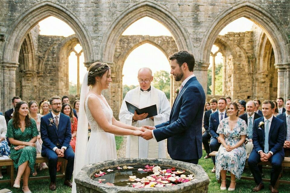 Gemini - Photo d'illustration - Gemini - Photo d’illustration - Entre pierres séculaires et lumières festives, les célébrations françaises révèlent un subtil dialogue entre rites anciens et fêtes modernes, où le sacré continue de façonner l’art de se rassembler.