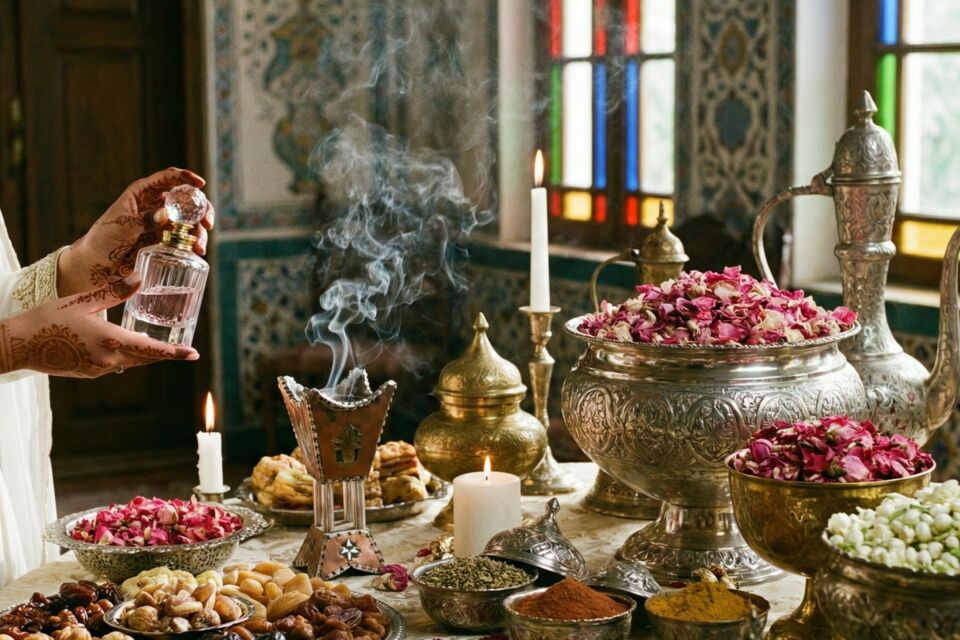 Gemini - Photo d'illustration - Écrin de traditions et de senteurs, le mariage en Azerbaïdjan s’illumine de parfums orientaux, où jasmin, rose et musc enveloppent les noces d’une aura envoûtante et intemporelle.