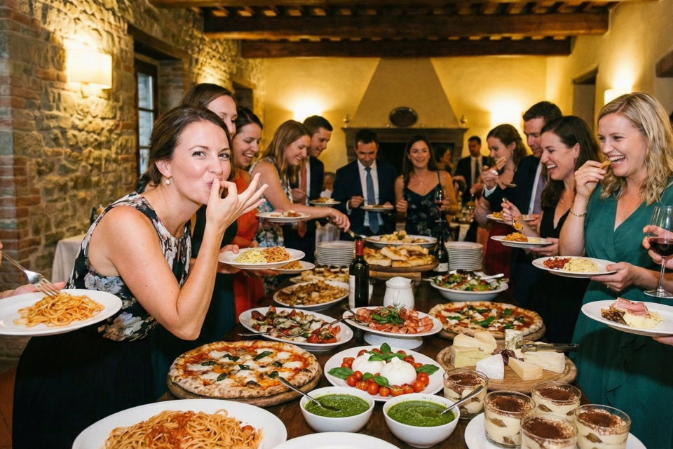Gemini – Photo d’illustration - Antipasti, pasta et grandes tablées : la cuisine italienne transforme chaque événement en moment de partage.