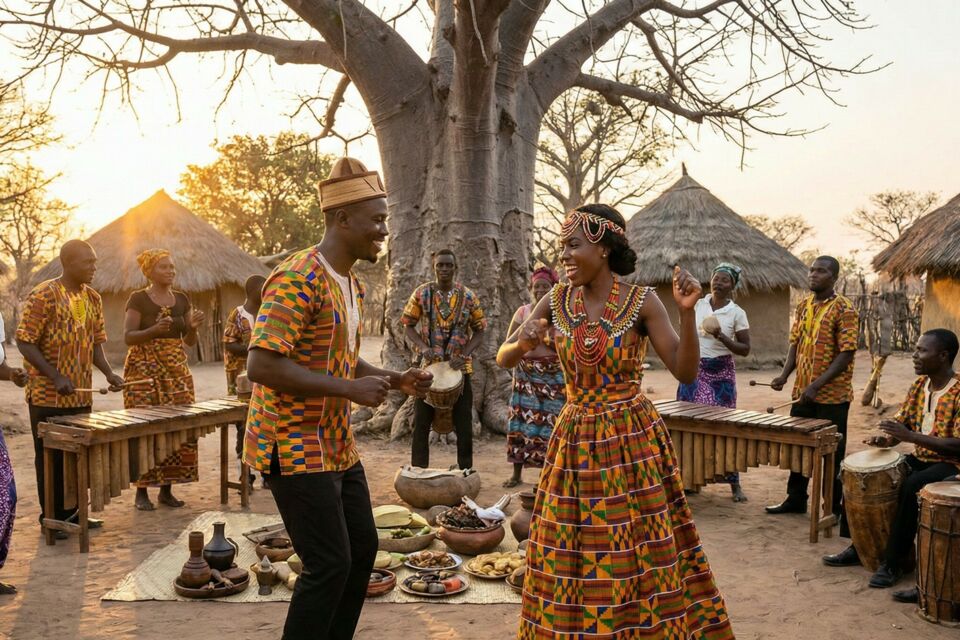 Photo d'illustration - Sous le soleil angolais, les mariages célèbrent l’union des âmes avec rituels ancestraux, danses, couleurs et symboles qui perpétuent l’héritage culturel et la beauté des traditions vivantes.