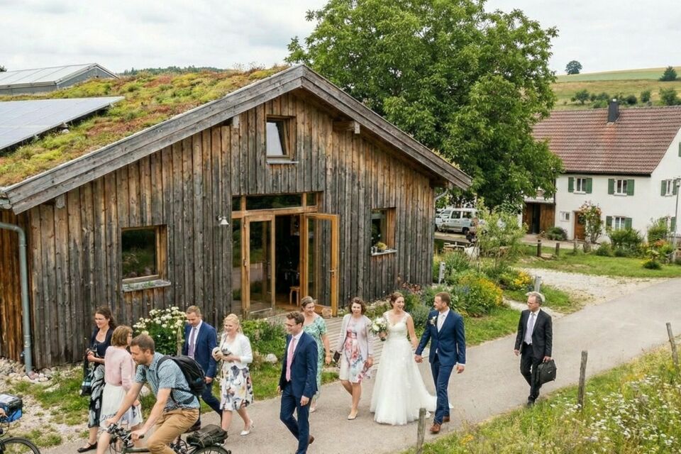 Gemini - Photo d'illustration - Choisir une salle de mariage proche de chez soi, c’est réduire les déplacements, limiter l’empreinte carbone et célébrer l’amour en harmonie avec l’environnement et la communauté locale.