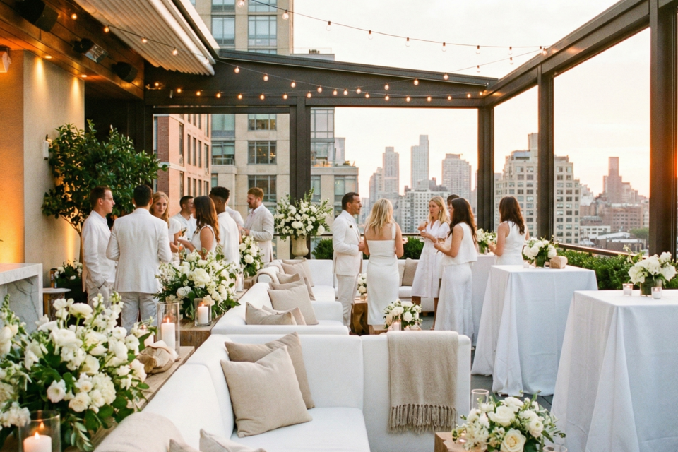 Gemini - Photo d’illustration - Symbole de clarté et d’élégance, le blanc s’impose comme la tendance événementielle qui transforme chaque séminaire, gala ou lancement en expérience raffinée et inspirante.