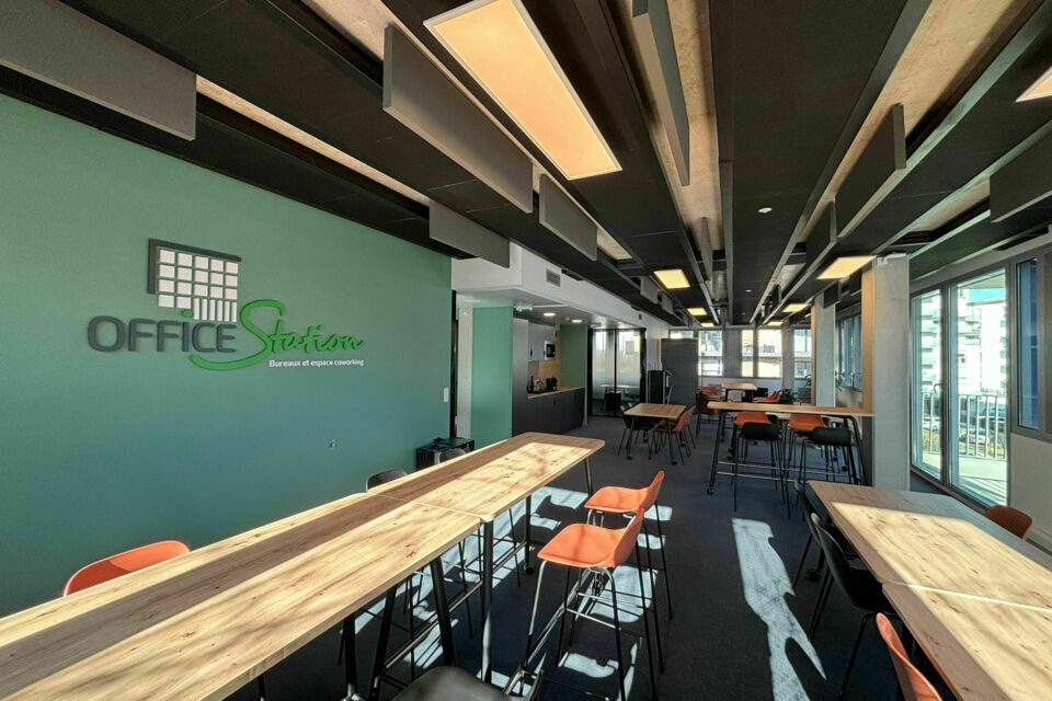 ABC Salles - DR - Situé à seulement cinq minutes à pied de la gare de Reims, en plein cœur du quartier d’affaires Clairmarais, Officestation bénéficie d’un emplacement stratégique, à la croisée des mobilités urbaines et régionales. 