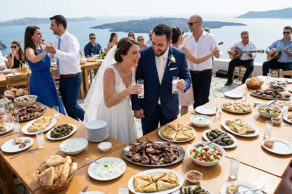 Gemini - Photo d'illustration -&nbsp;

Sous l’azur de la Méditerranée, les mariés célèbrent leur union au cœur d’un banquet de Filoxenia où l’abondance des mezedes et la tendreté de l’agneau grillé scellent une promesse de bonheur et de partage infini.

