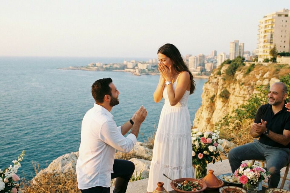 Gemini - Photo d'illustration -&nbsp;&nbsp;Au Liban, la demande en mariage et les fiançailles deviennent un rituel lumineux où traditions, famille et émotions s’unissent pour célébrer le début d’une histoire profondément symbolique. 