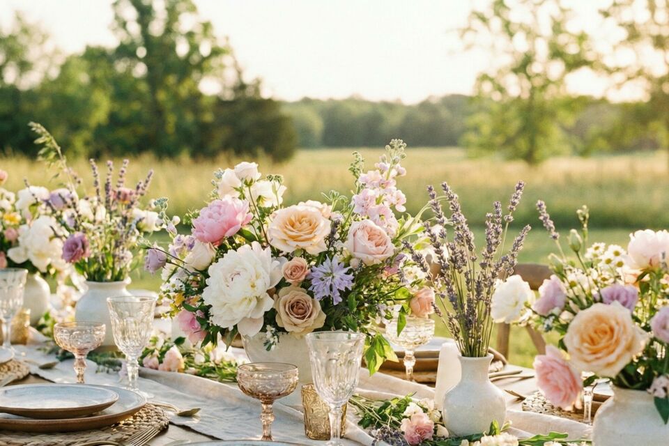 Gemini - Photo d'illustration -&nbsp;&nbsp;Entre fleurs éclatantes et soleil radieux, découvrez le moment idéal pour préparer une liste de mariage qui reflète la magie des saisons.