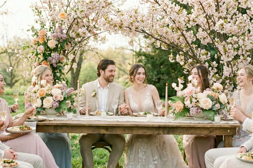 Gemini - Photo d'illustration -&nbsp;&nbsp;Sous la douceur printanière, les fleurs s’invitent pour créer une atmosphère chic et naturelle, où élégance et fraîcheur se mêlent à la magie des beaux jours.