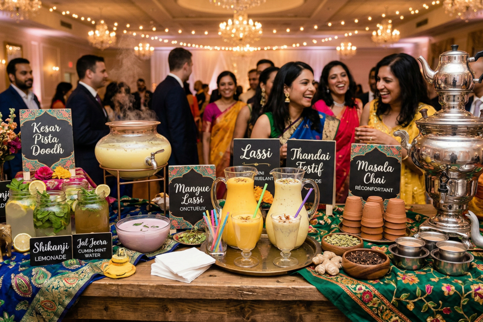 Gemini, photo d'illustration&nbsp; : Trois boissons signatures à vos invités, vous créez une atmosphère de joie et de convivialité, scellant votre union dans un esprit de diversité et de fête universelle.