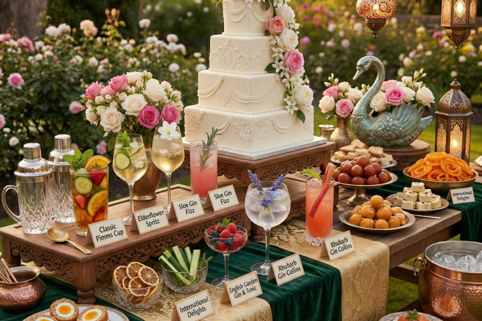 Gemini, photo d'illustration :Des cocktails venus d'outre-Manche apportent une signature rafraîchissante, florale et aristocratique à votre réception