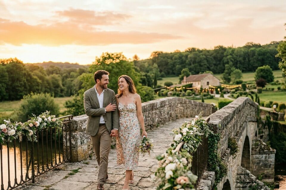 Gemini - Photo d'illustration - Les fiançailles sont le pont fleuri qui vous mène avec tendresse vers l'éclat du mariage.&nbsp;
