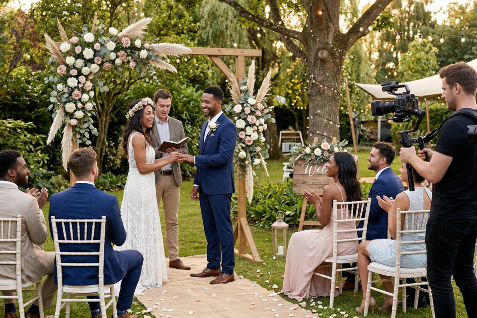 Gemini – Photo d’illustration - Plus qu'une simple mise en scène, le « wedding fake » s'affirme aujourd'hui comme un levier marketing stratégique, permettant aux professionnels de l'événementiel de cristalliser les nouvelles tendances esthétiques pour inspirer et séduire les futurs mariés.  