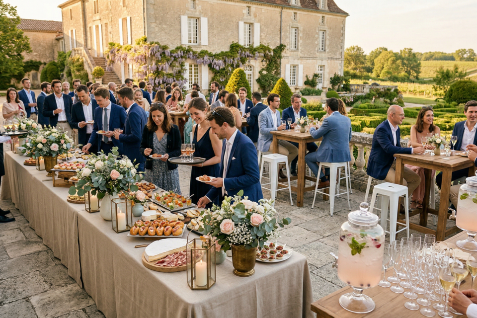 Gemini - Photo d'illustration - L’art du vin d’honneur réside dans cet équilibre fragile entre l’effervescence du luxe et la rigueur d’un budget maîtrisé. Brillez sans compter, mais avec intelligence.