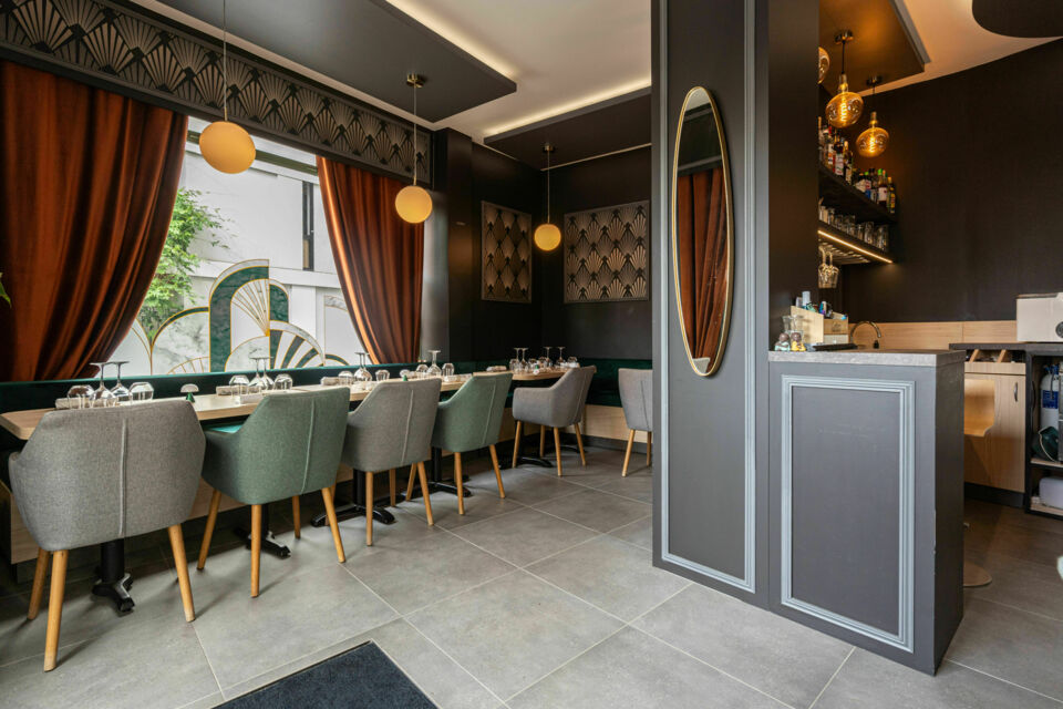 ABC Salles - DR - Salon Goulu, un bistrot confidentiel du 15e où l’on privatise l’instant autant que le lieu, entre cuisine de saison et atmosphère feutrée idéale pour afterworks et célébrations intimistes. 