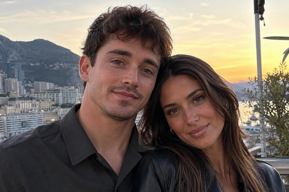 ChatGPT, photo d'illustration : Le pilote monégasque et sa femme, devenus l’une des figures sportives les plus populaires de la Principauté.