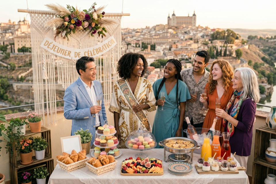 Gemini, photo d'illustration :Organiser un bridal brunch, c'est offrir à sa meilleure amie bien plus qu'un simple repas : c'est lui témoigner une affection profonde à travers une attention délicate.