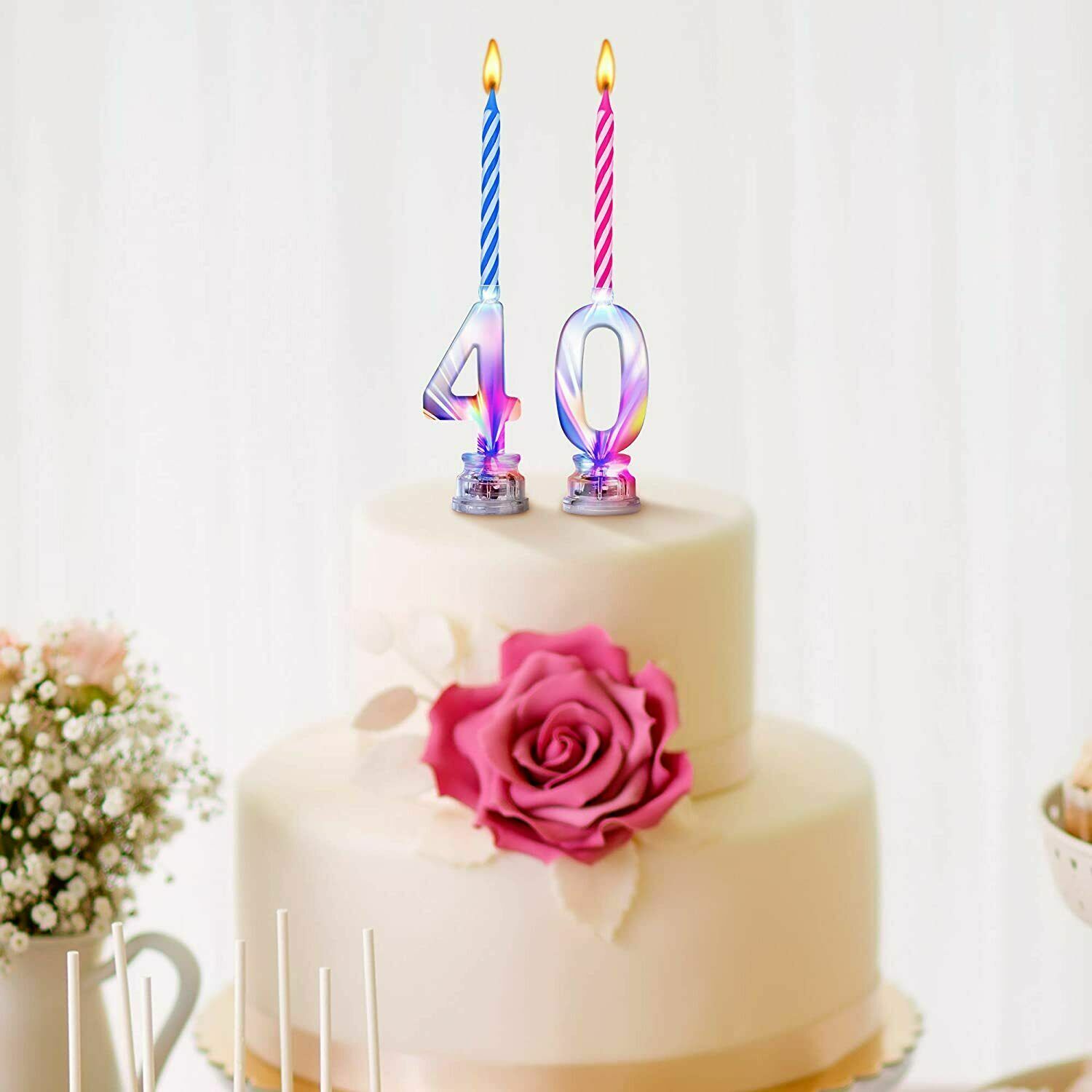 Amazon - Bougies LED, pour un anniversaire du futur !