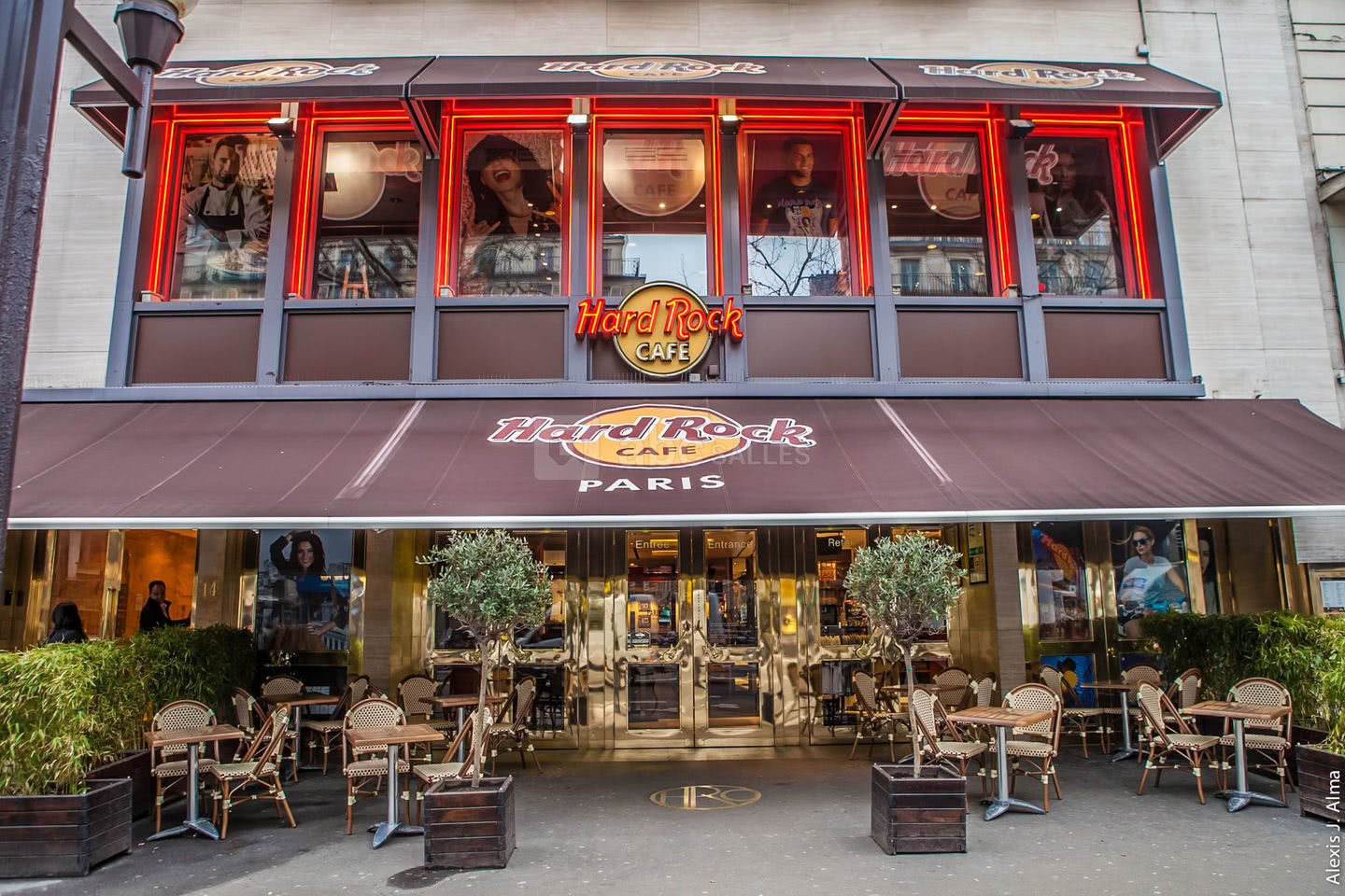 Stilvolle Hard Rock Cafe Frankreich Ebenbildnull