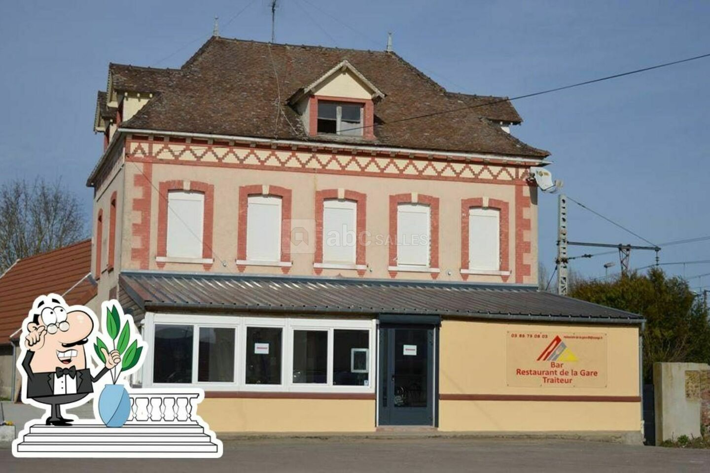 Restaurant De La Gare Saint Julien Du Sault Bar Restaurant de la Gare - ABC Salles