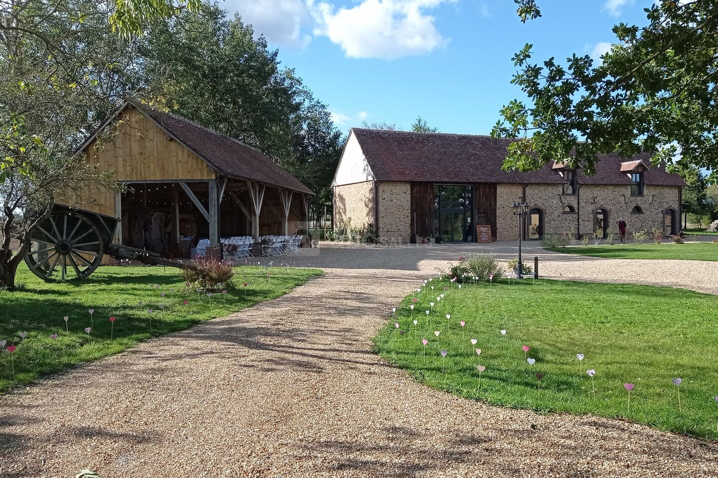 La salle - La ferme du Coudray