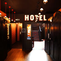Entrée de l'hôtel