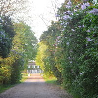Arrivée sur la propriété au printemps