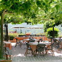 Terrasse panoramique du restaurant