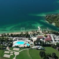 La pergola au bord du lac de chalain