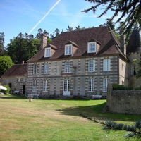 Façade principale du château
