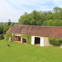 Cour depuis le manoir