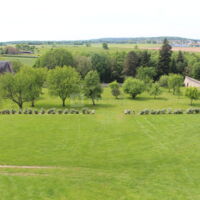 Cour depuis le manoir