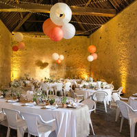 Diner préparé dans l'orangerie
