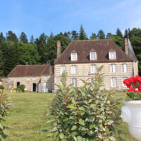 Façade du manoir