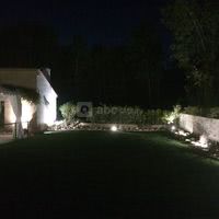 Jardin illuminé