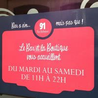 Le 91 Bar A Vins Mais Pas Que