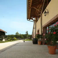Facade de la grange